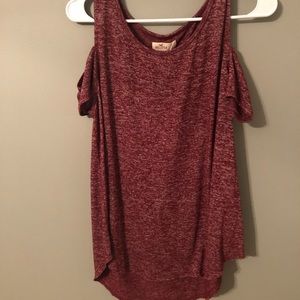 Hollister off the shoulder top
